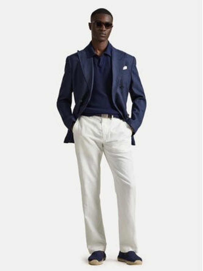 Polo Ralph Lauren Spodnie materiałowe 710A13235004 Biały Classic Fit