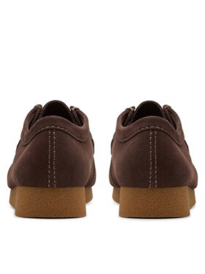 Clarks Półbuty Wallabee EVO 26178279 Brązowy