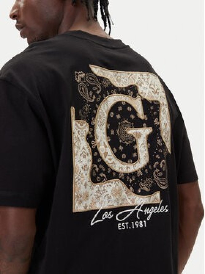 Guess T-Shirt M5BI16 I3Z14 Czarny Relaxed Fit