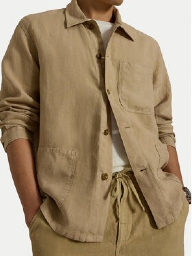 Polo Ralph Lauren Koszula 710971946501 Beżowy Regular Fit