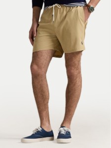 Polo Ralph Lauren Szorty kąpielowe 710957782001 Beżowy Classic Fit