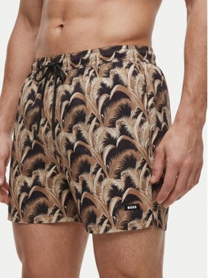 BOSS Szorty kąpielowe Pike 50561145 Czarny Regular Fit