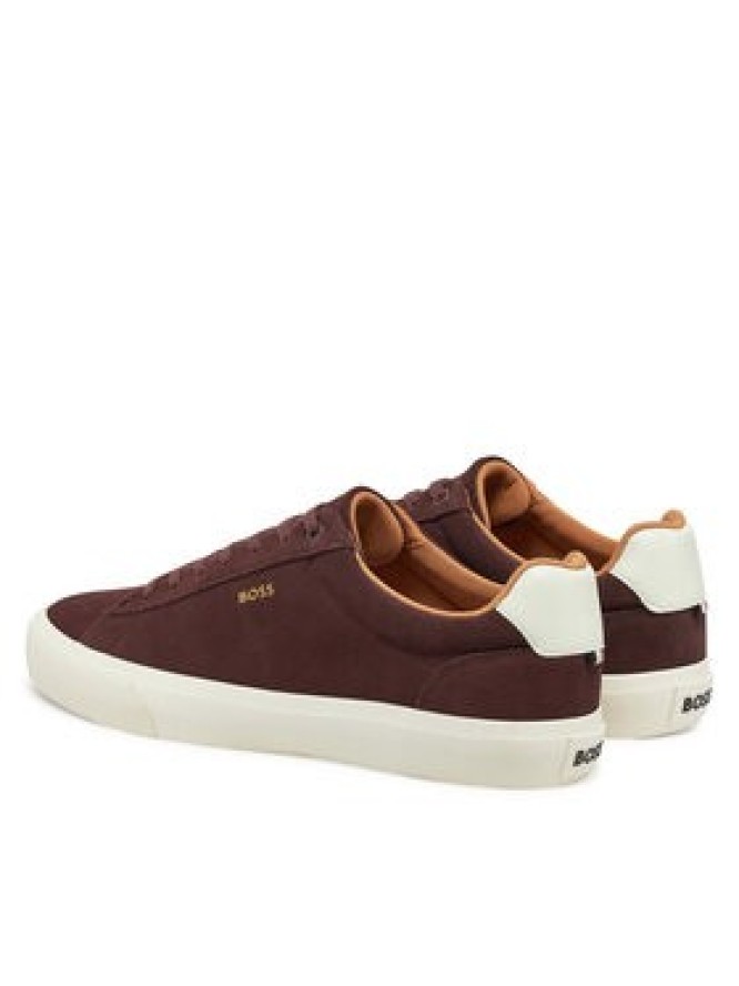 BOSS Sneakersy Aiden 50536521 Bordowy