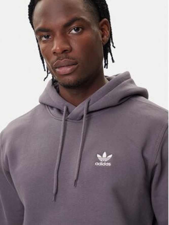 adidas Bluza Trefoil Essentials JW1063 Szary Regular Fit