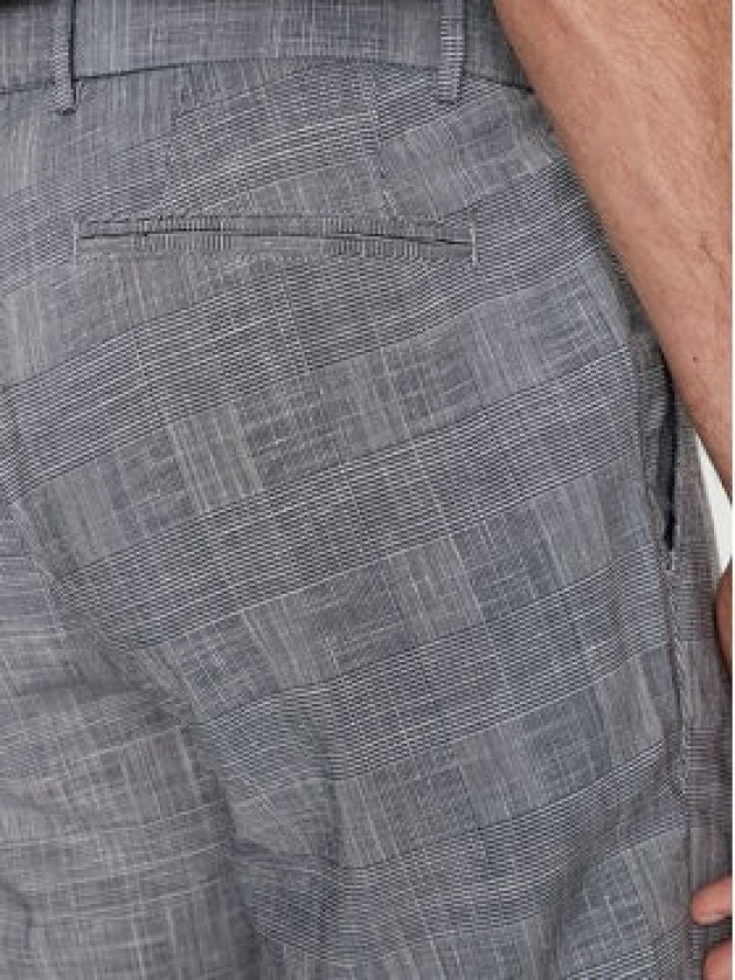 Bugatti Chinosy 4380 56213A Niebieski Slim Fit