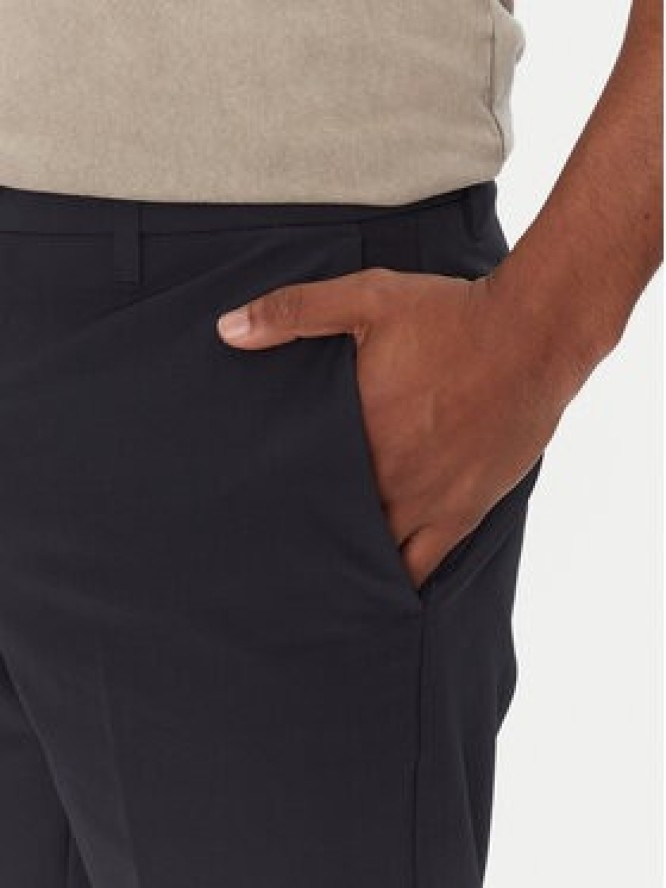 BOSS Szorty materiałowe S_Commuter_10.5 Inch 50540337 Granatowy Slim Fit