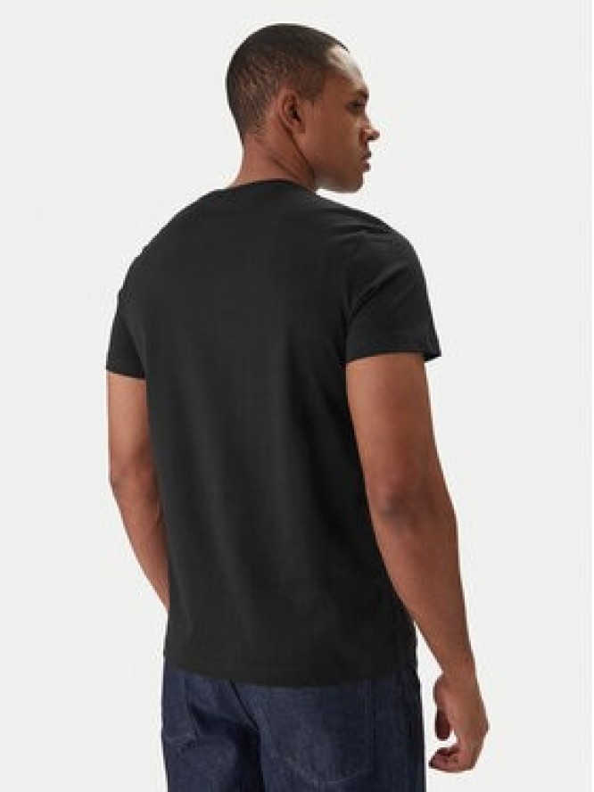 Versace Jeans Couture T-Shirt 80GAHT00 CJ00T Czarny Regular Fit