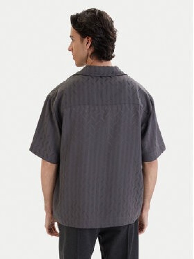 HUGO Koszula Espino 50560614 Szary Oversize