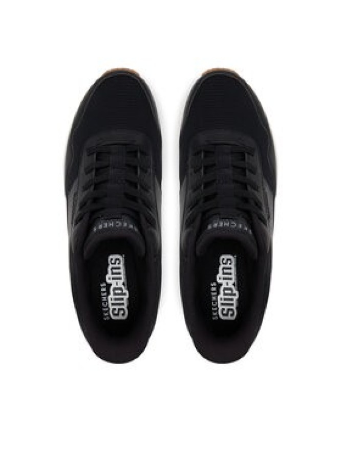 Skechers Sneakersy Uno-Banksia 183022/BLK Czarny