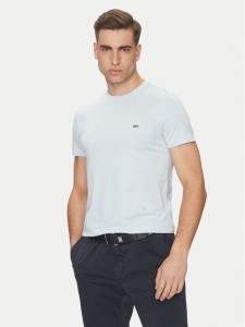 Lacoste T-Shirt TH6709 Błękitny Regular Fit