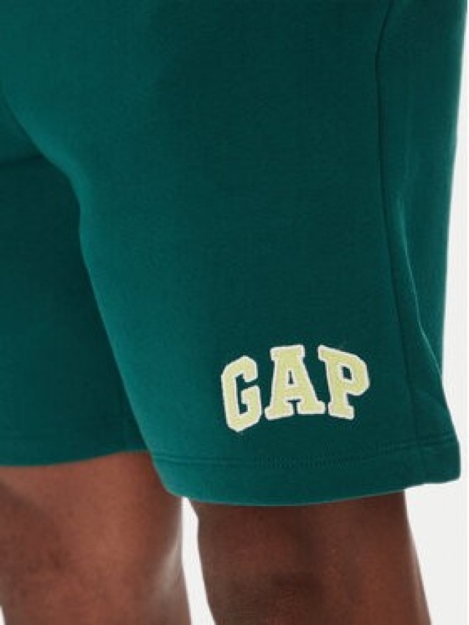 Gap Szorty sportowe 703989-02 Zielony Regular Fit