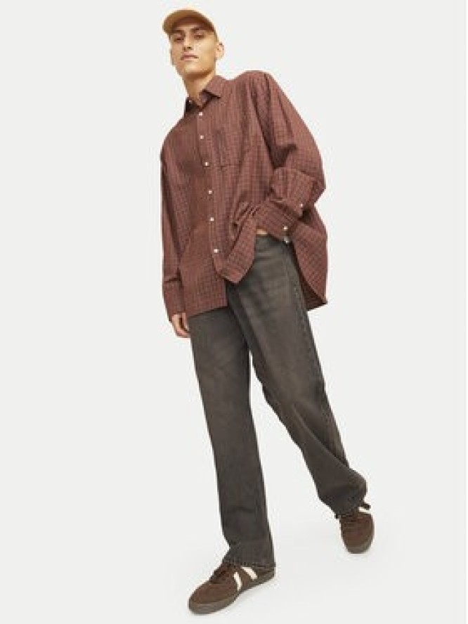 Jack & Jones Jeansy Ron Original 12270068 Czarny Baggy Fit