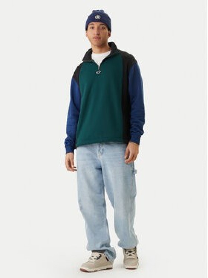 DC Shoes Bluza Maestro EDYFT03555 Zielony Regular Fit