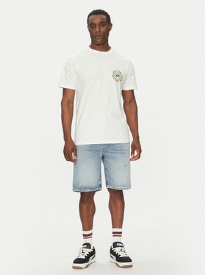 Quiksilver T-Shirt EQYZT08036 Écru Regular Fit