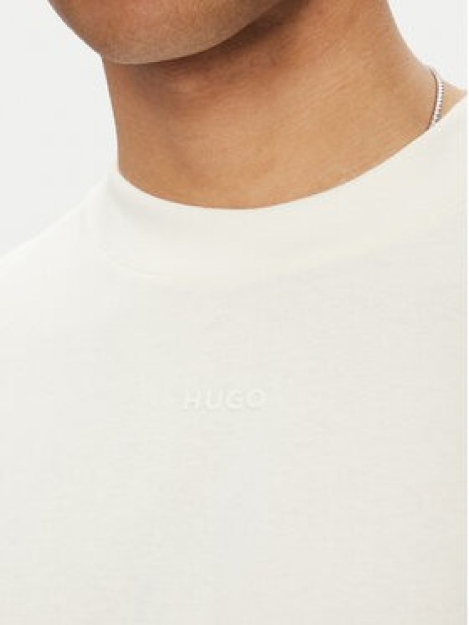 HUGO T-Shirt Dapolino 50488330 Écru Relaxed Fit