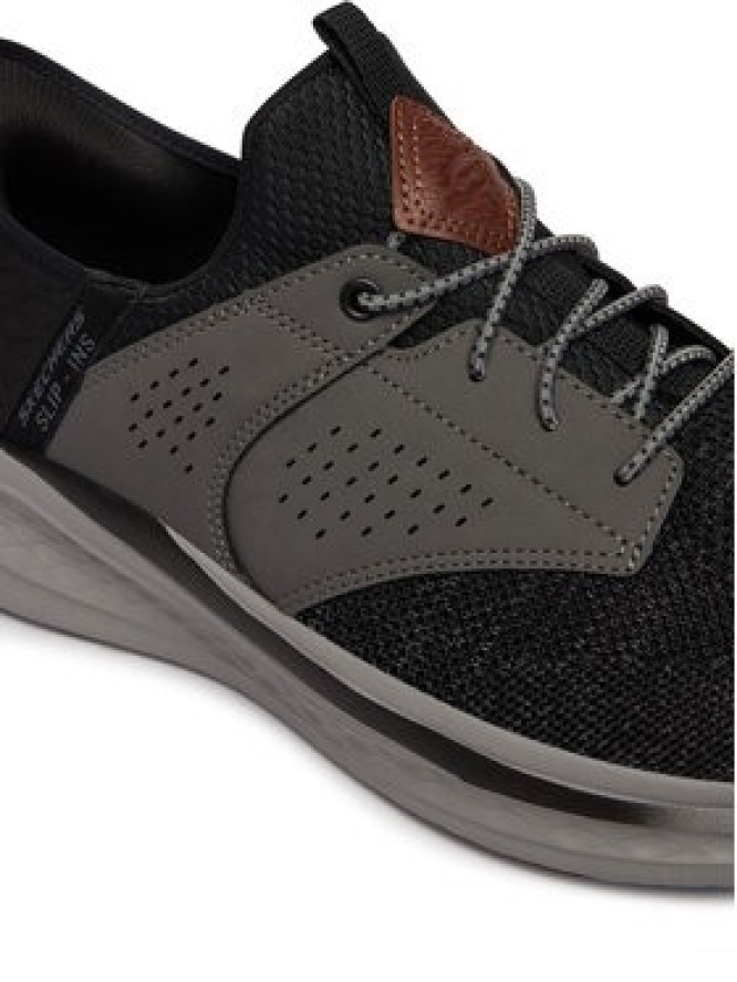 Skechers Sneakersy Slip-Ins Rf: Slade - Caster 210889/BKGY Czarny