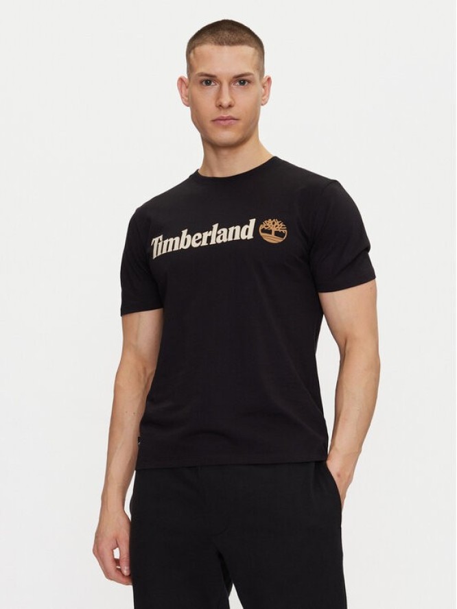Timberland T-Shirt TB0A5UPQ Czarny Regular Fit