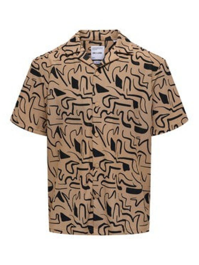 Only & Sons Koszula Kari 22033511 Beżowy Relaxed Fit