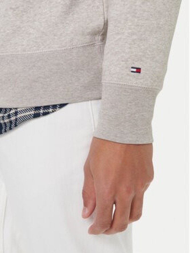 Tommy Hilfiger Bluza Logo MW0MW11596 Beżowy Regular Fit