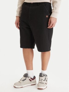 DC Shoes Szorty jeansowe EDYWS03167 Czarny Wide Leg