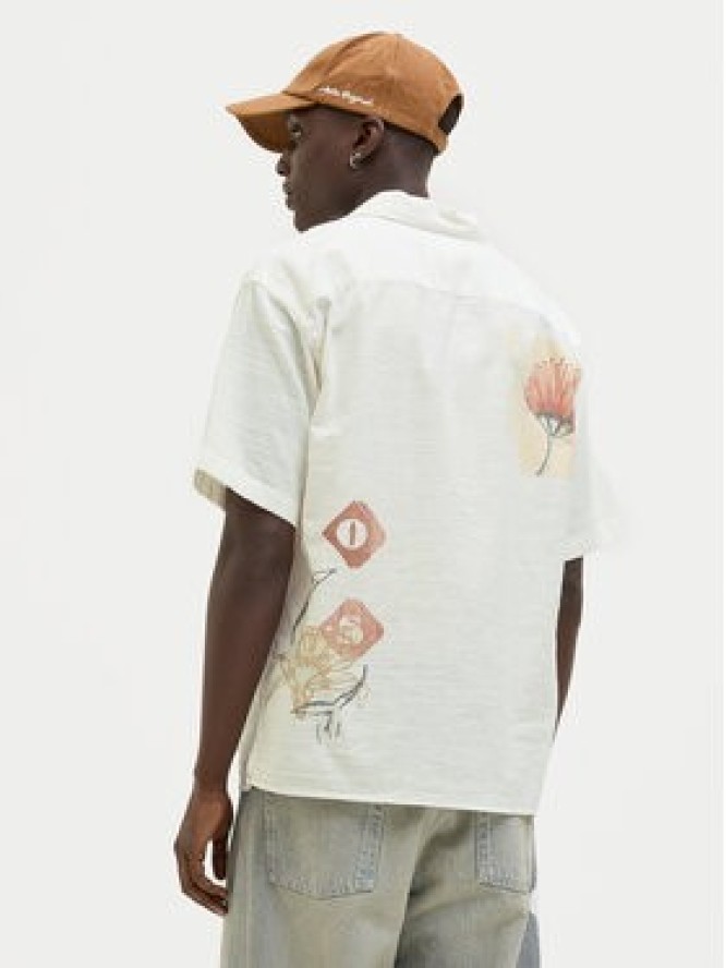 Jack & Jones Koszula Luke 12271108 Biały Relaxed Fit