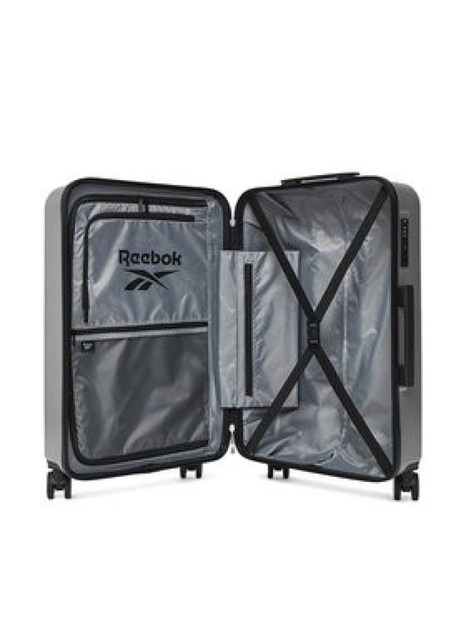 Reebok Walizka średnia CEOWB-RBK-WAL-003-07-CCC-M Srebrny