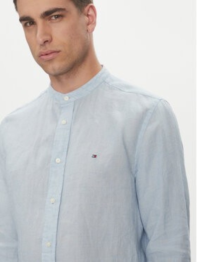 Tommy Hilfiger Koszula MW0MW39271 Błękitny Regular Fit