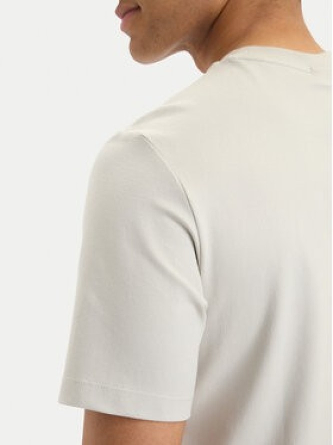Calvin Klein T-Shirt LV04LC241G Beżowy jasny Regular Fit