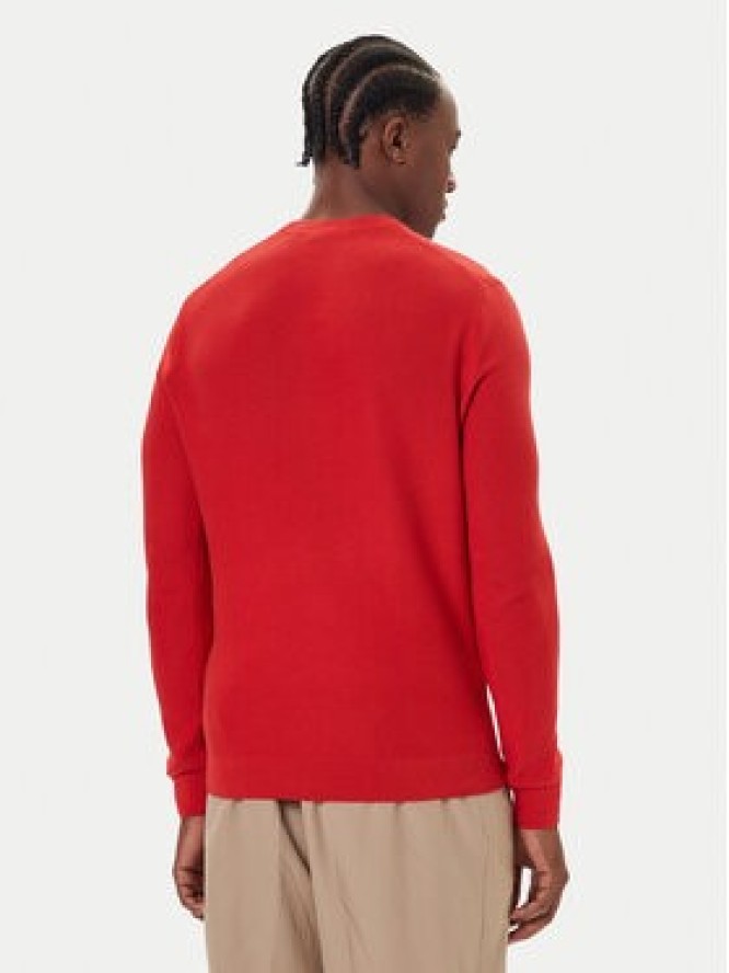 Mustang Sweter Elliot 1016844 Czerwony Regular Fit