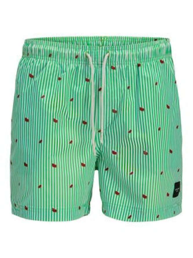 Jack & Jones Szorty kąpielowe Maui 12272933 Zielony Regular Fit