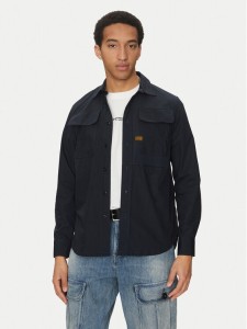 G-Star Raw Koszula Cpo Utility D26470-C973 C742 Granatowy Regular Fit