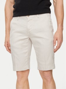 Baldessarini Szorty materiałowe B1 16939.6666 Écru Regular Fit