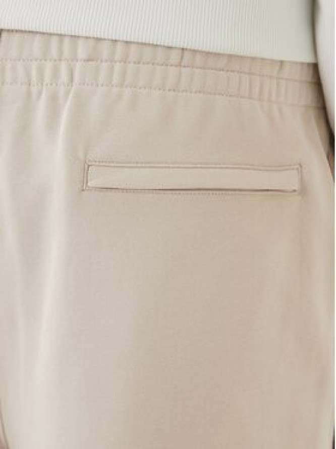 Calvin Klein Jeans Szorty sportowe LV04RF282G Écru Regular Fit