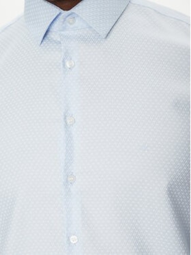 Calvin Klein Koszula K10K114360 Błękitny Slim Fit