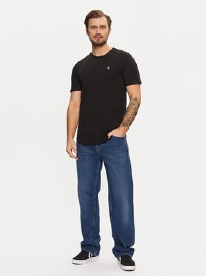 Jack & Jones Komplet t-shirtów Brody 12190468 Czarny Regular Fit