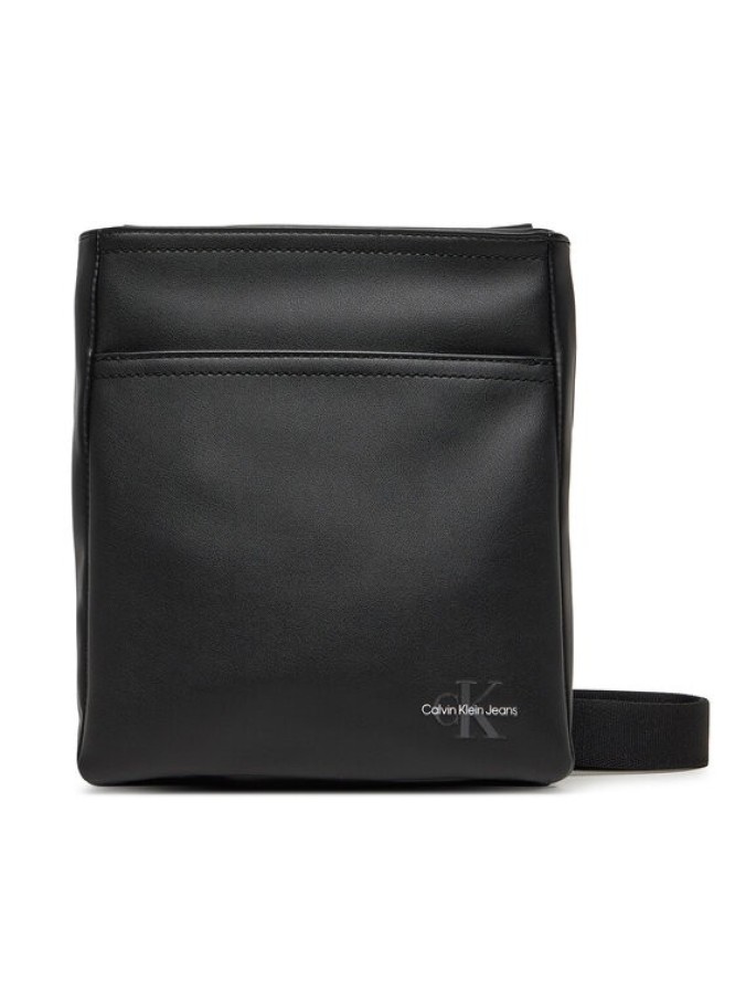 Calvin Klein Jeans Saszetka Mono Logo Flat Pack 18 LV04G3107G Czarny