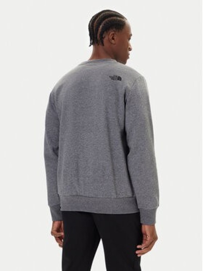 The North Face Bluza Simple Dome NF0A89FB Szary Regular Fit