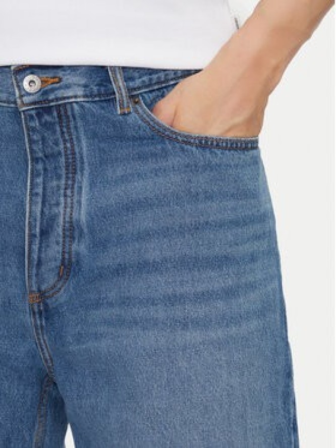 HUGO Szorty jeansowe Skate 50539816 Niebieski Straight Fit