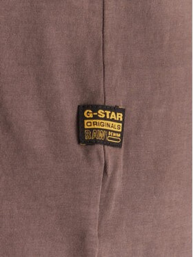 G-Star Raw T-Shirt Text Back D25971-2653 Niebieski Relaxed Fit