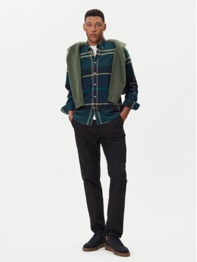 Barbour Koszula MSH4994TN23 Zielony Tailored Fit