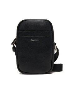 Calvin Klein Saszetka Raised Slim Reporter LV04D3278G Czarny