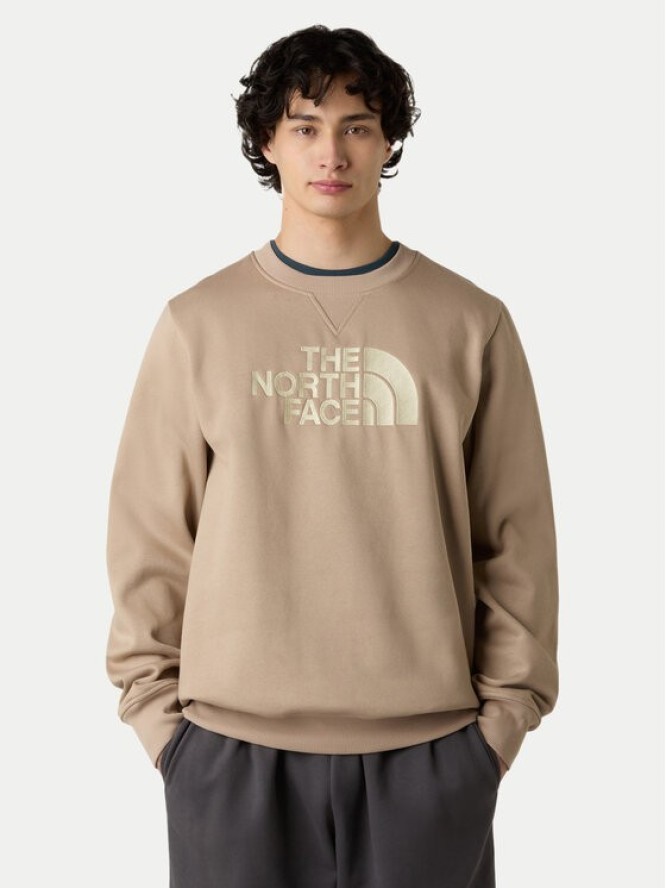 The North Face Bluza Drew Peak NF0A89EK Beżowy Regular Fit