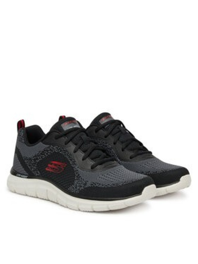 Skechers Sneakersy Track-Glendor 232699/BKRD Czarny