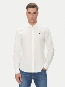 Mustang Koszula Canton 1016238 Biały Slim Fit