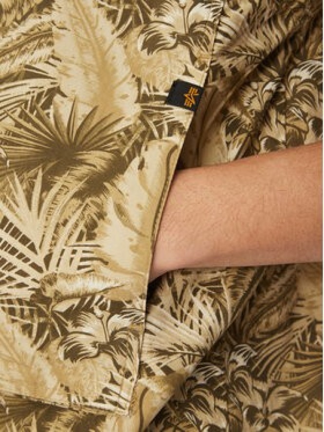 Alpha Industries Koszula Honolulu Safari 156139 Zielony Loose Fit