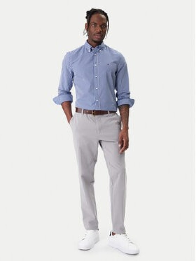 Tommy Hilfiger Koszula Gingham MW0MW41713 Niebieski Regular Fit