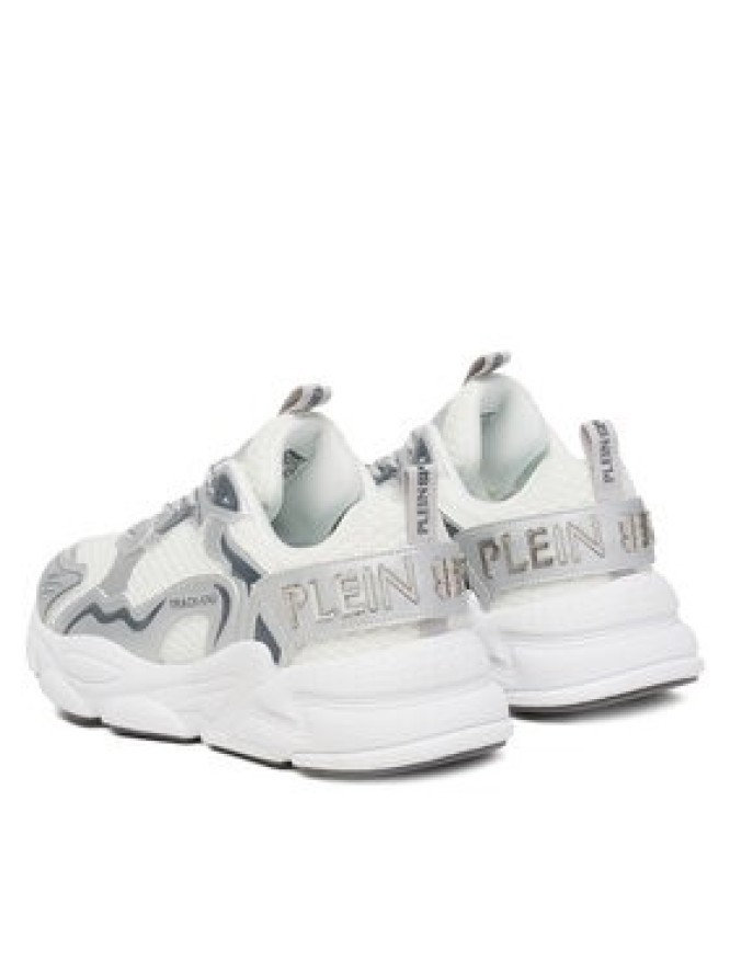 Plein Sport Sneakersy Track-King Mag FAES USC0843 STE003N Biały