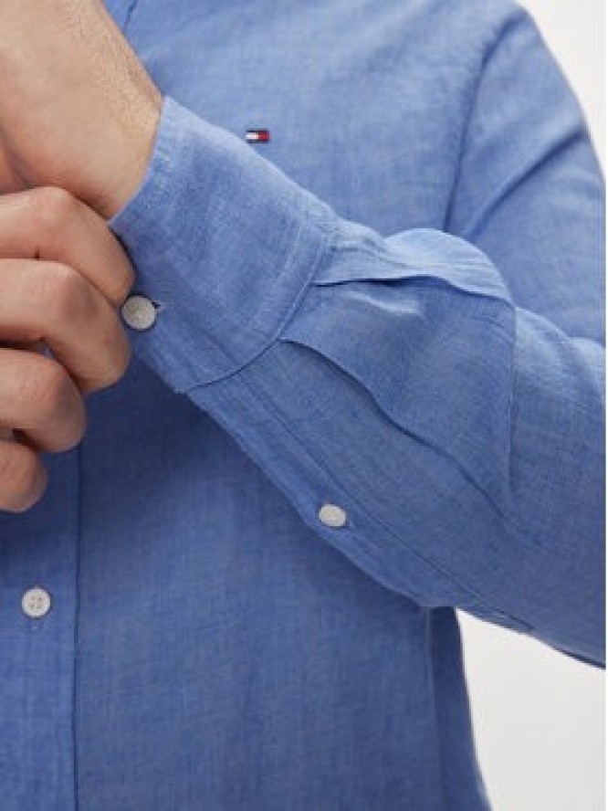 Tommy Hilfiger Koszula MW0MW34602 Niebieski Regular Fit