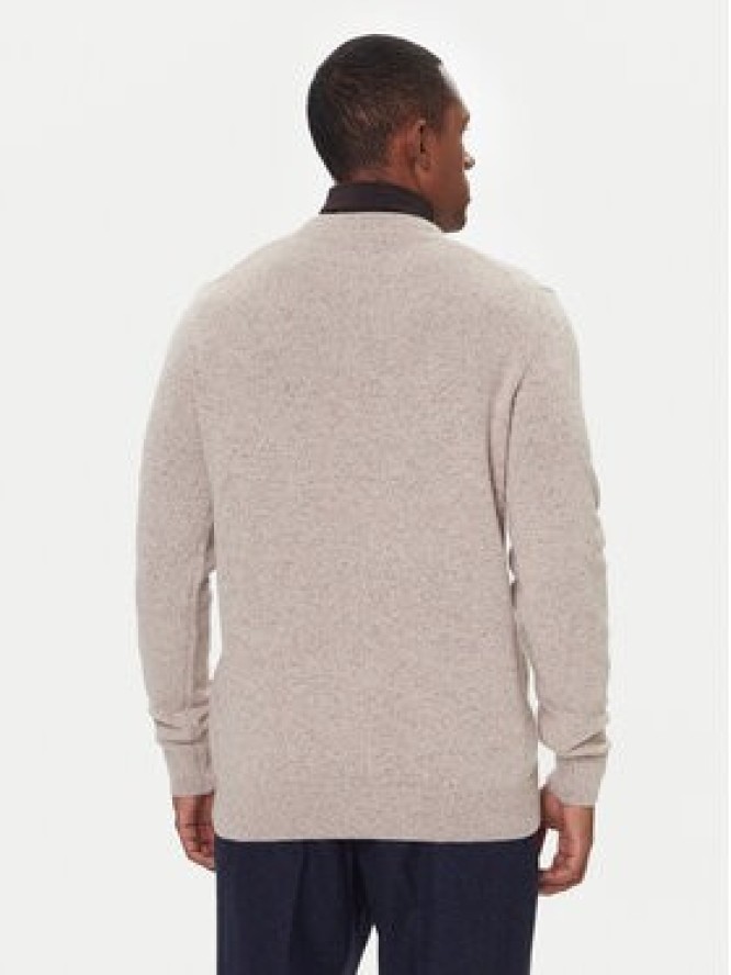 Barbour Sweter Essential Tisbury MKN0844ST51 Beżowy Regular Fit