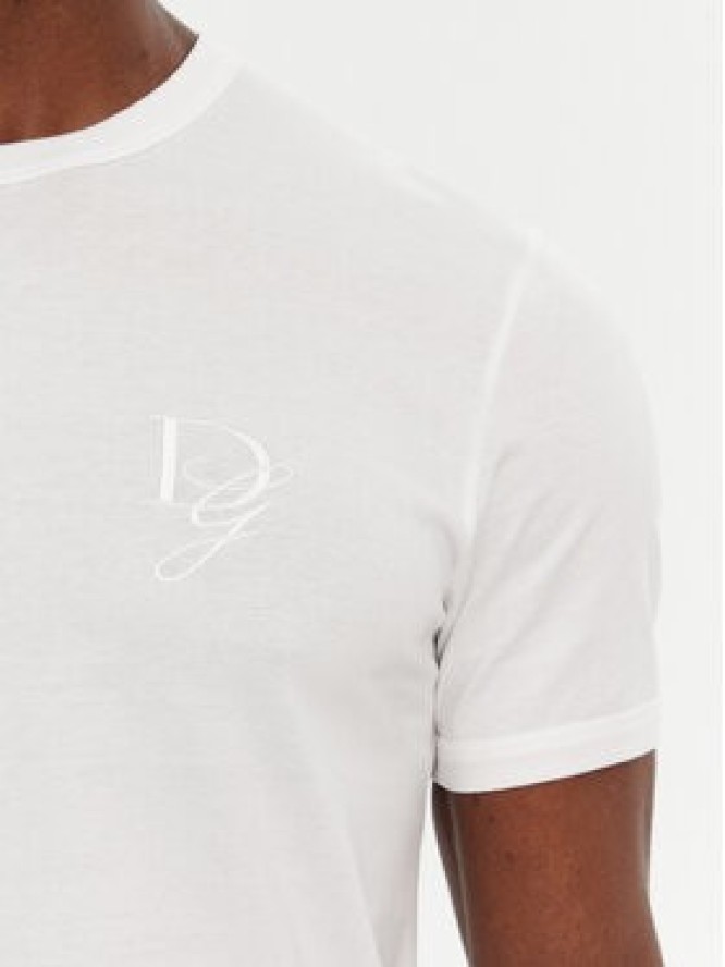 Dolce&Gabbana T-Shirt G8RN8Z G7N4Q Biały Regular Fit